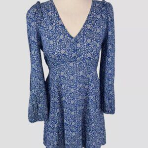 Banana Republic Dress Womens Size Small Long Sleeve V Neck Bran New